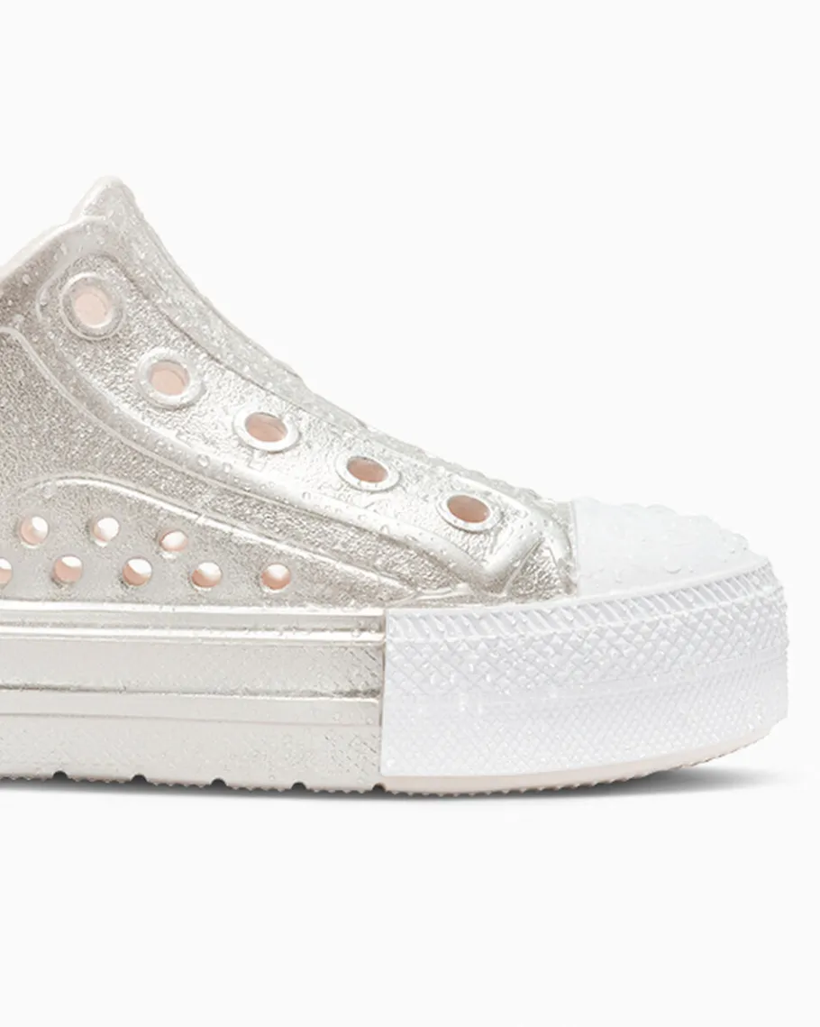 Converse Chuck Taylor All Star Play Lite CX Metallic*Niños Corte Bajo