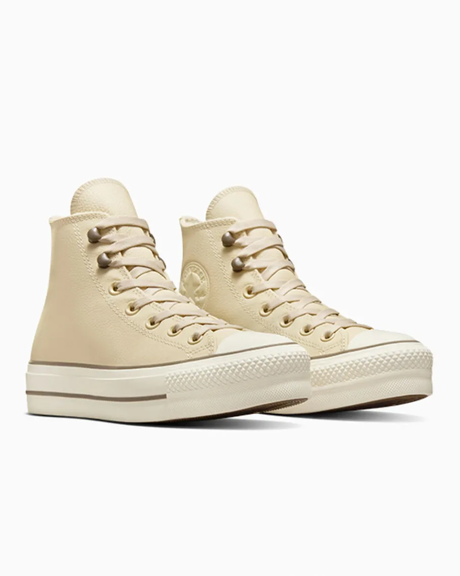 Converse Chuck Tayor All Star Lift Platform Weatherized Leather*Mujer Corte Alto | Plataformas