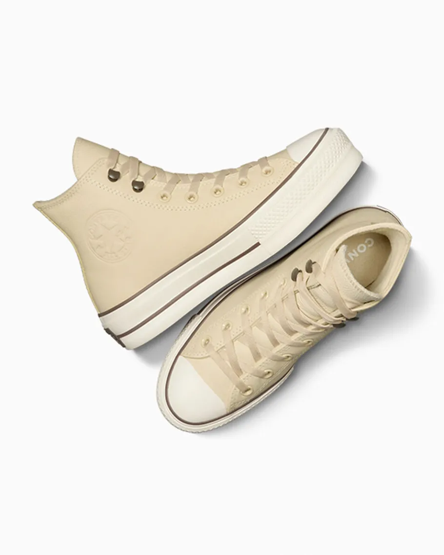 Converse Chuck Tayor All Star Lift Platform Weatherized Leather*Mujer Corte Alto | Plataformas