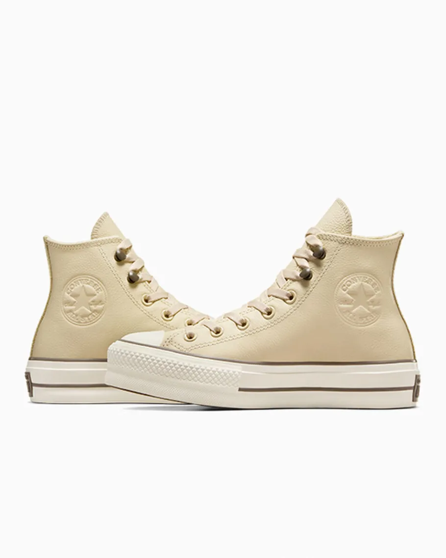 Converse Chuck Tayor All Star Lift Platform Weatherized Leather*Mujer Corte Alto | Plataformas