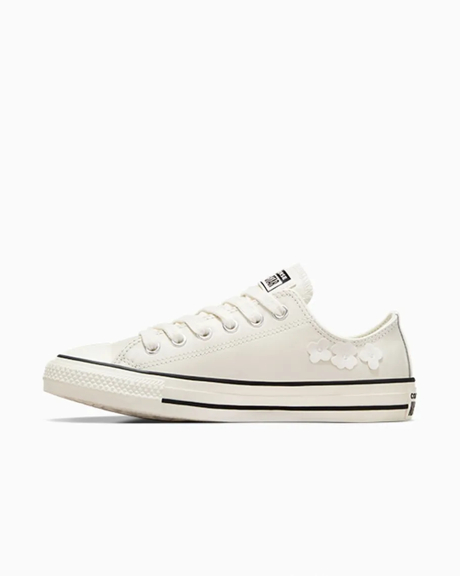 Converse Chuck Taylor All Star Leather 3D Flowers*Mujer Corte Bajo