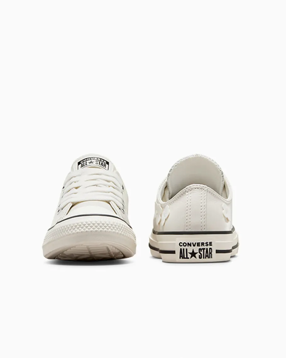 Converse Chuck Taylor All Star Leather 3D Flowers*Mujer Corte Bajo