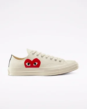 Converse x Comme des Garçons PLAY Chuck 70*Mujer Corte Bajo | Corte Bajo