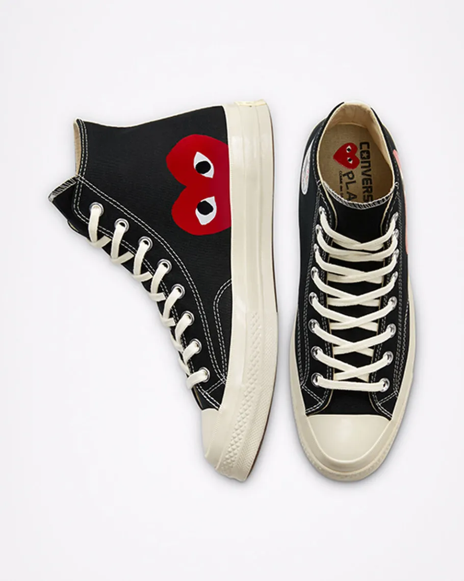 Converse x Comme des Garçons PLAY Chuck 70*Mujer Corte Alto | Corte Alto