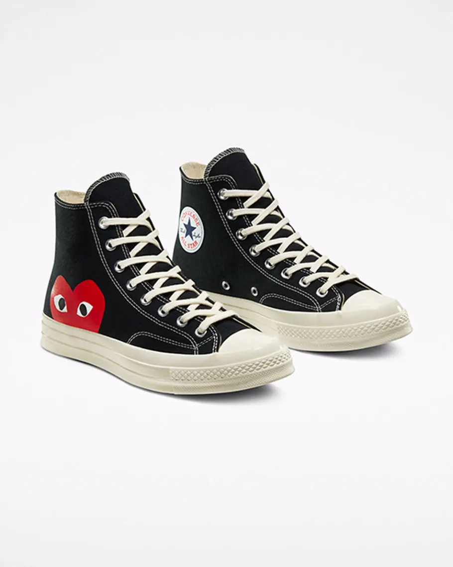 Converse x Comme des Garçons PLAY Chuck 70*Mujer Corte Alto | Corte Alto
