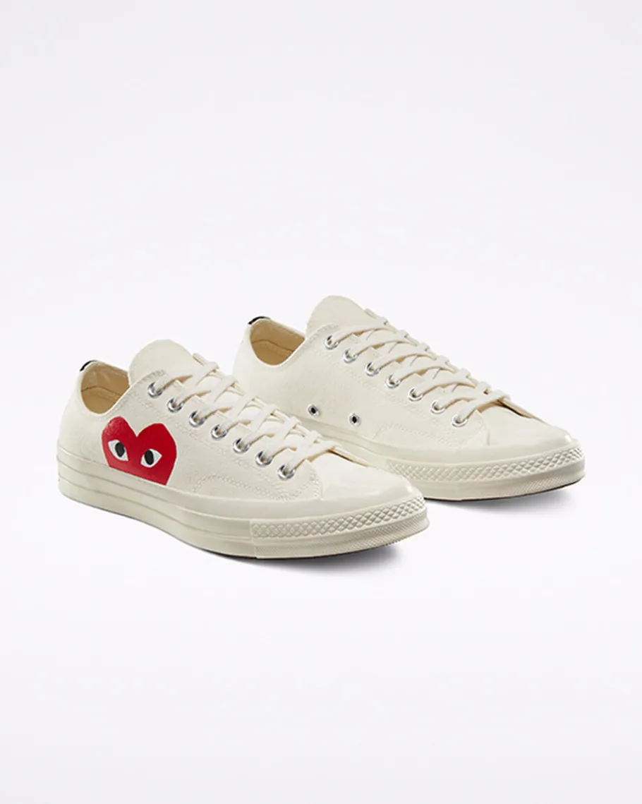 Converse x Comme des Garçons PLAY Chuck 70*Mujer Corte Bajo | Corte Bajo