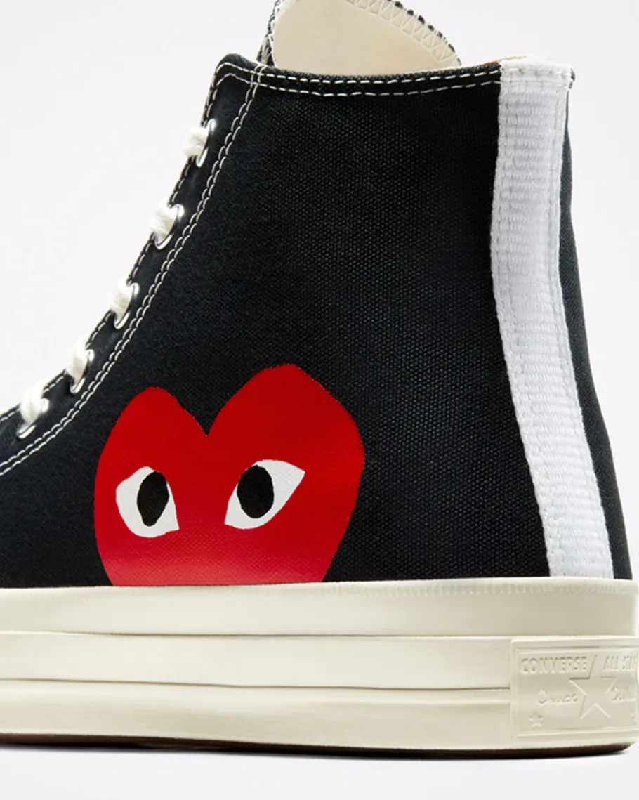 Converse x Comme des Garçons PLAY Chuck 70*Mujer Corte Alto | Corte Alto