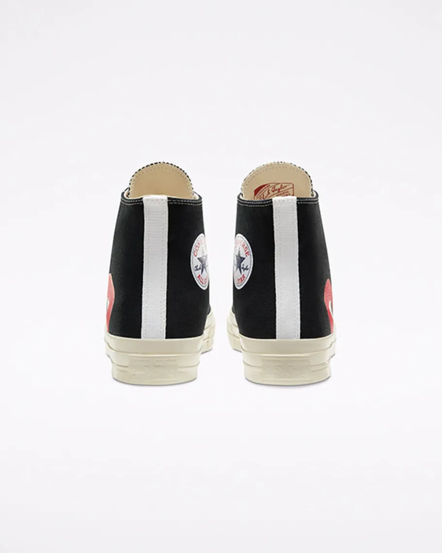 Converse x Comme des Garçons PLAY Chuck 70*Mujer Corte Alto | Corte Alto