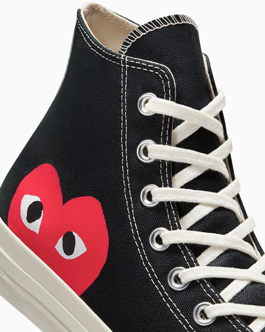 Converse x Comme des Garçons PLAY Chuck 70*Mujer Corte Alto | Corte Alto