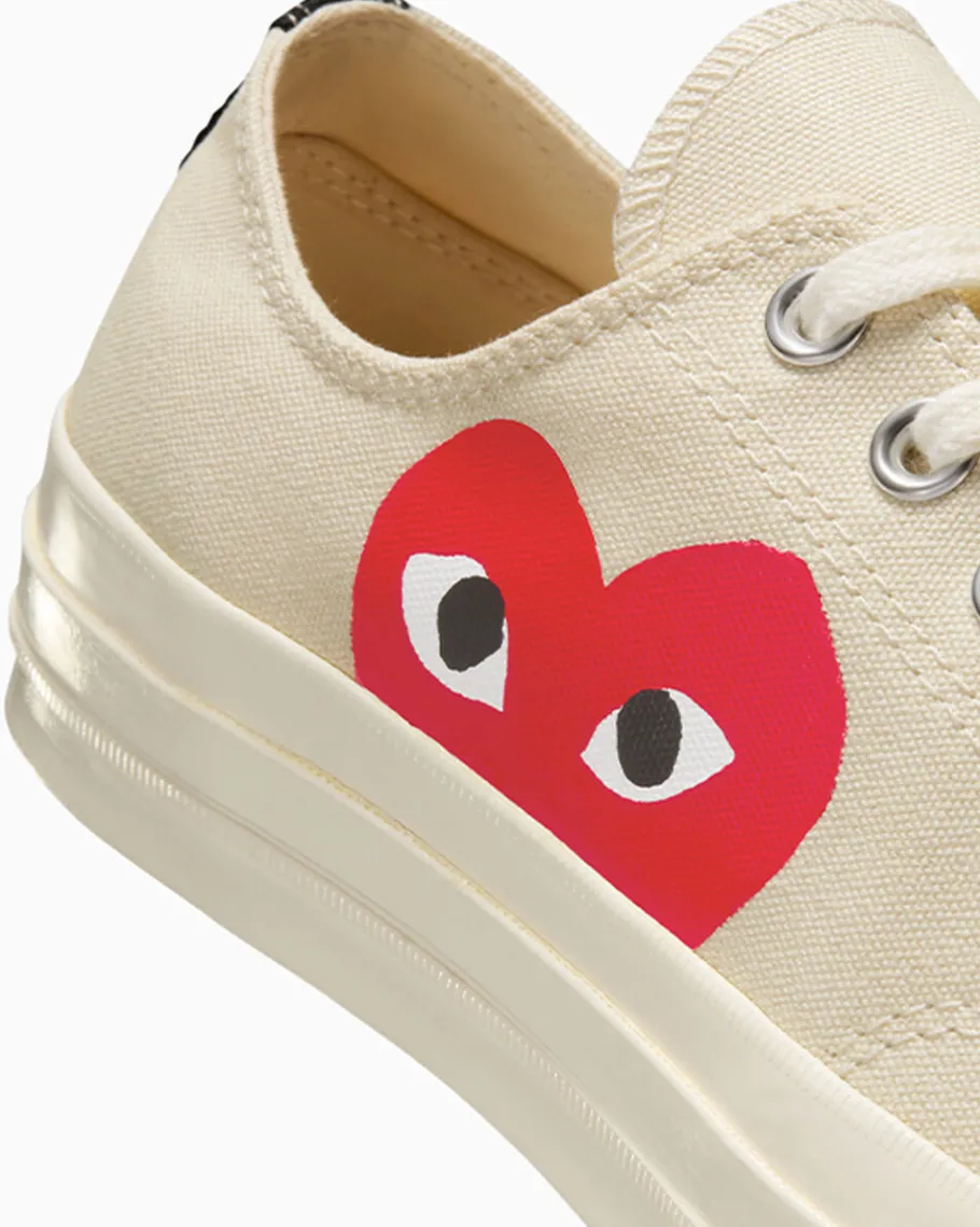 Converse x Comme des Garçons PLAY Chuck 70*Mujer Corte Bajo | Corte Bajo