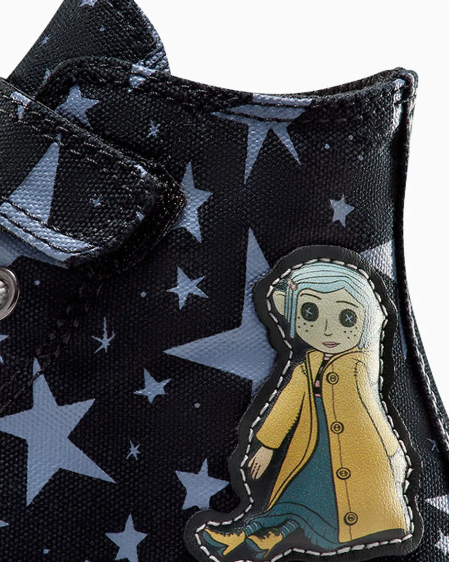 Converse x Coraline Chuck Taylor All Star Easy On*Niños Corte Alto | Niños Pequeños (4-8 Años)