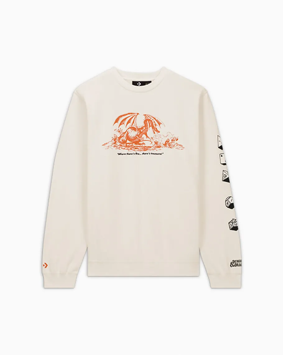 Converse x Dungeons & Dragons Crewneck T-Shirt*Mujer Chaquetas Y Sudaderas | Partes De Arriba Y Camisetas