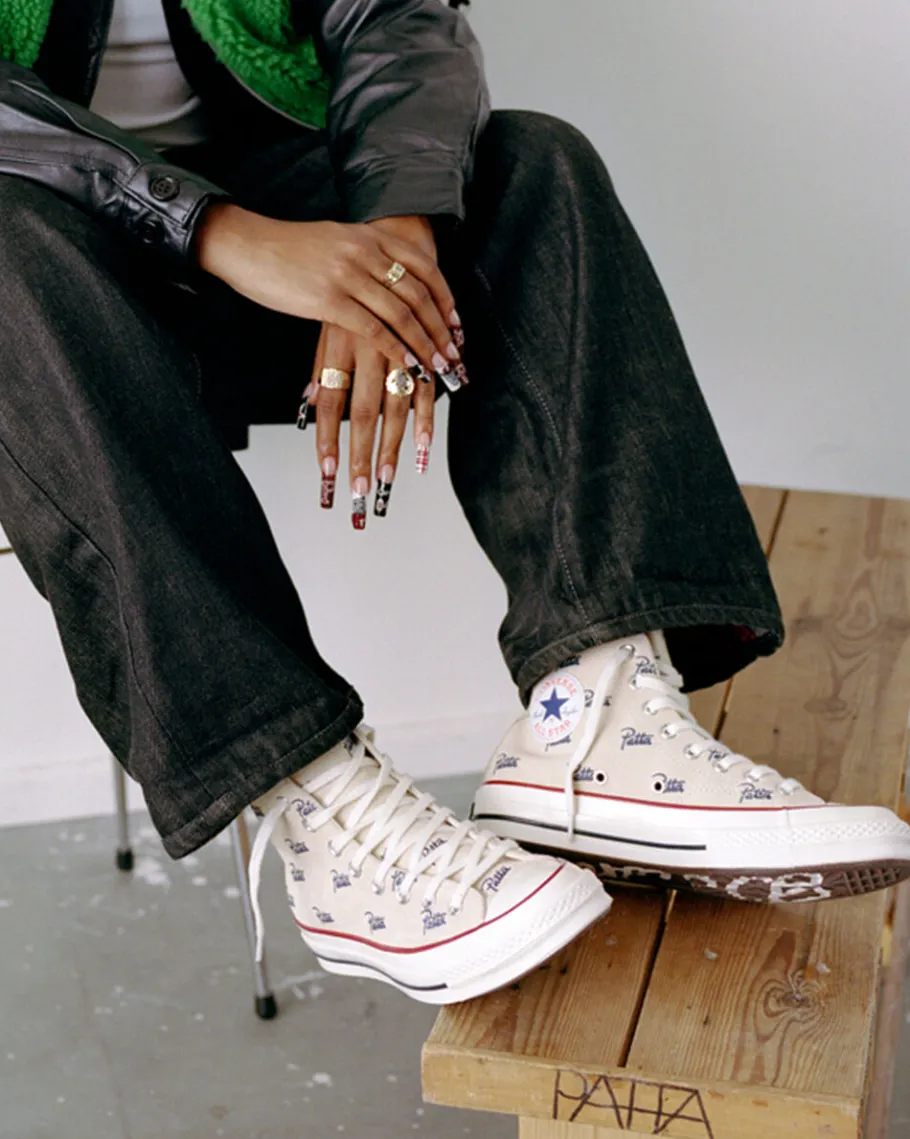 Converse x Patta Chuck 70*Mujer Corte Alto