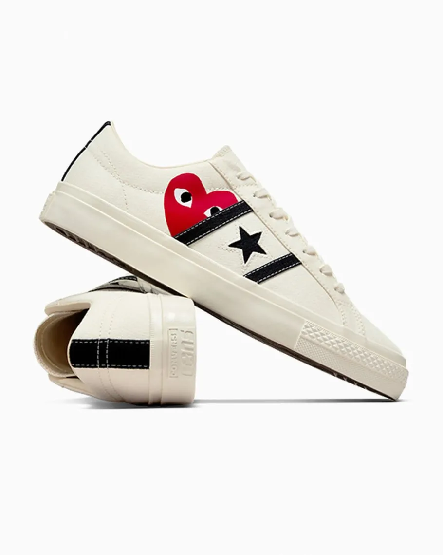Converse x PLAY Comme des Garçons One Star Academy Pro*Mujer Corte Bajo | Corte Bajo
