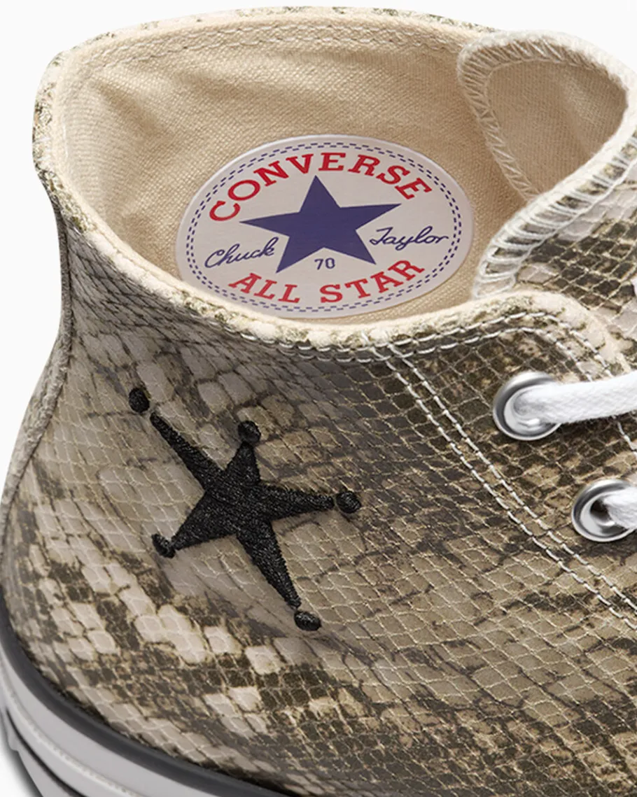 Converse x Stüssy Chuck 70 Snakeskin*Mujer Corte Alto