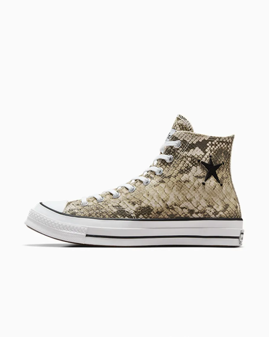 Converse x Stüssy Chuck 70 Snakeskin*Mujer Corte Alto