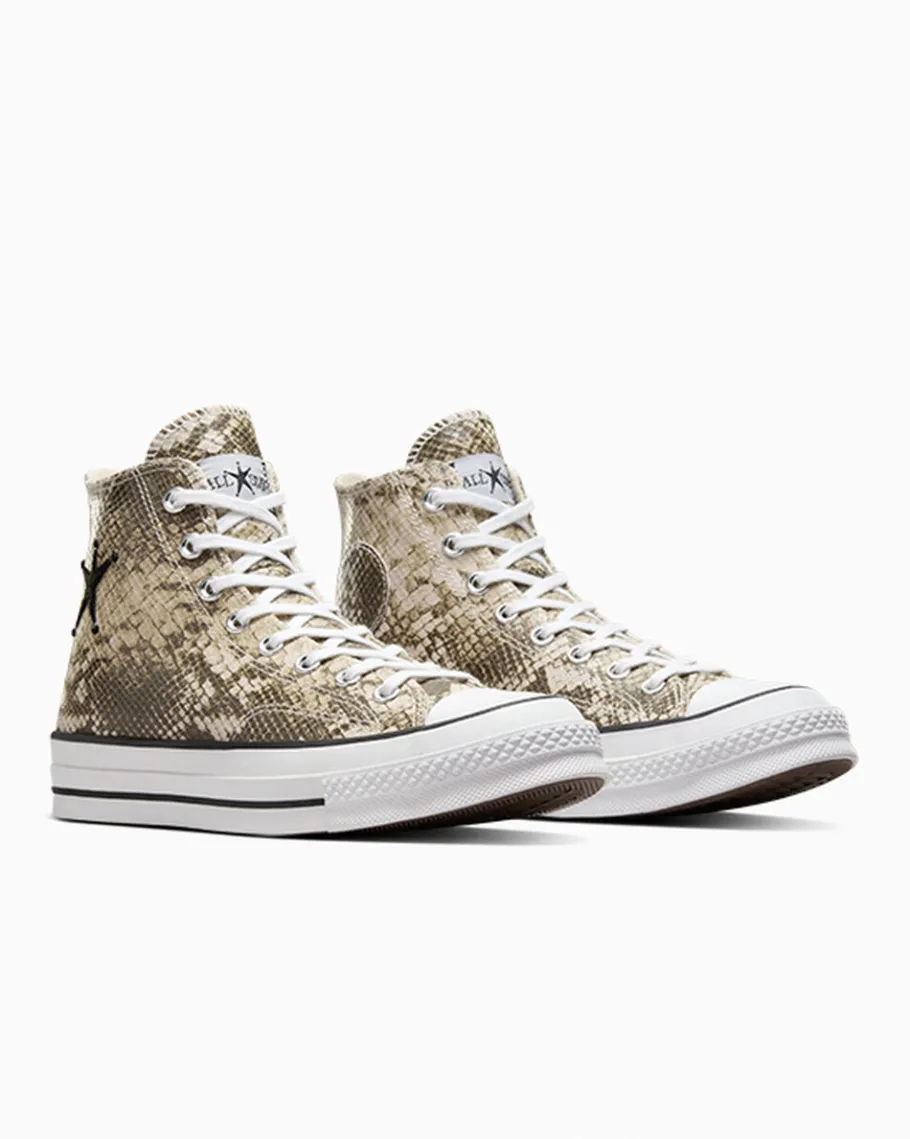 Converse x Stüssy Chuck 70 Snakeskin*Mujer Corte Alto