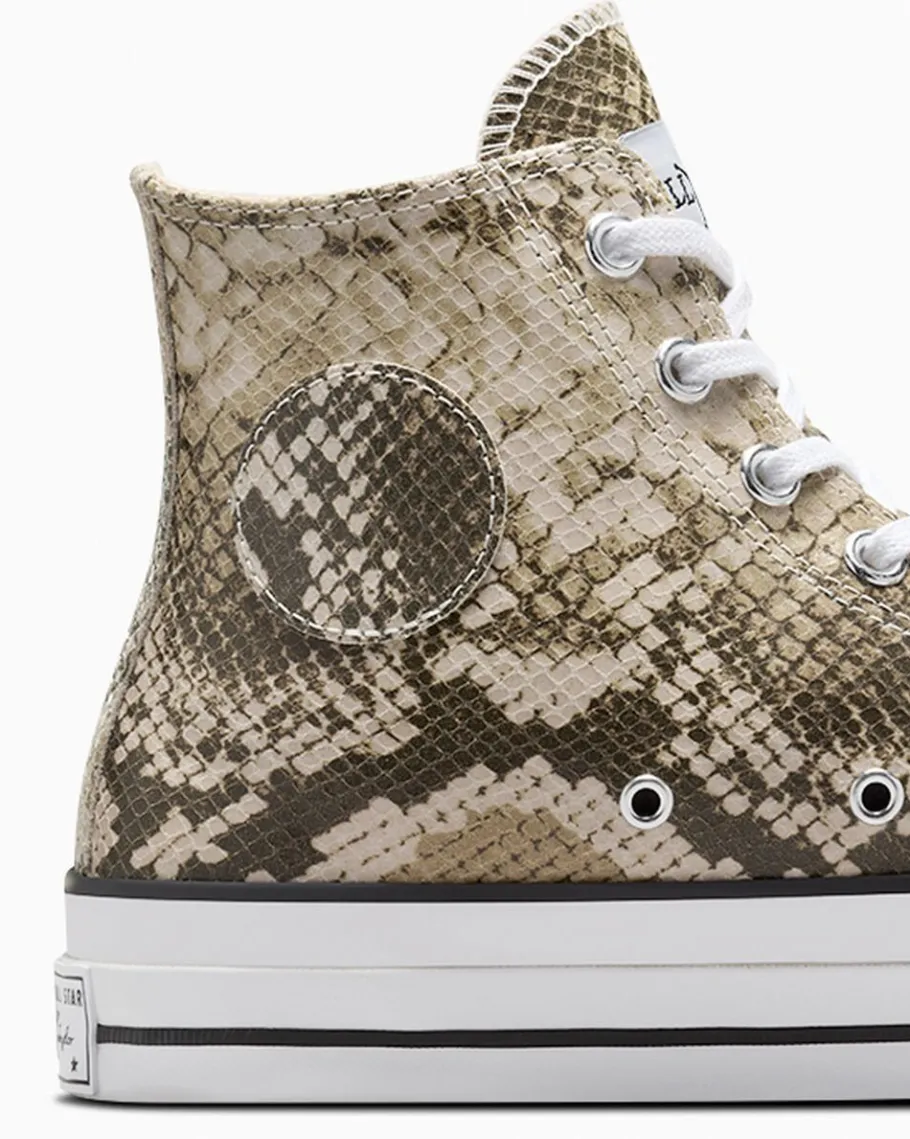 Converse x Stüssy Chuck 70 Snakeskin*Mujer Corte Alto