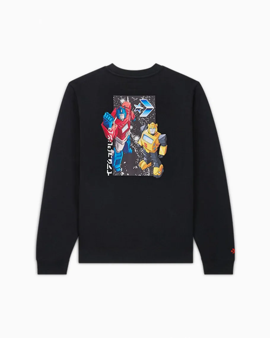 Converse x Transformers Crew Sweatshirt*Hombre Chaquetas Y Sudaderas | Chaquetas Y Sudaderas