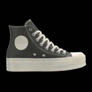 Converse Custom Chuck Taylor All Star Lift Platform Leather By You*Mujer Plataformas | Corte Alto