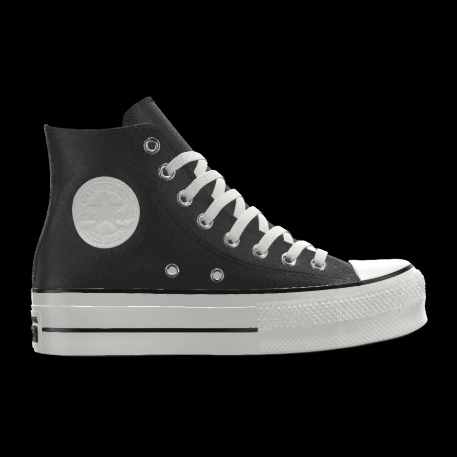 Converse Custom Chuck Taylor All Star Lift Platform Leather By You*Mujer Plataformas | Corte Alto