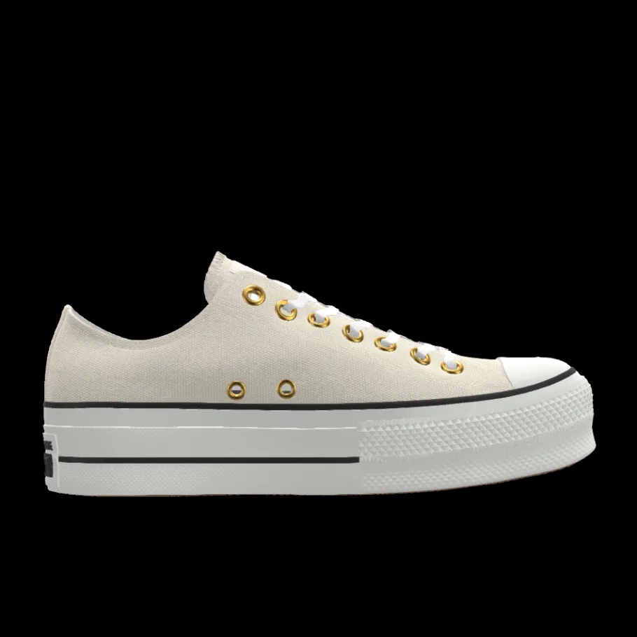 Converse Custom Chuck Taylor All Star Lift Platform By You*Mujer Corte Bajo | Plataformas