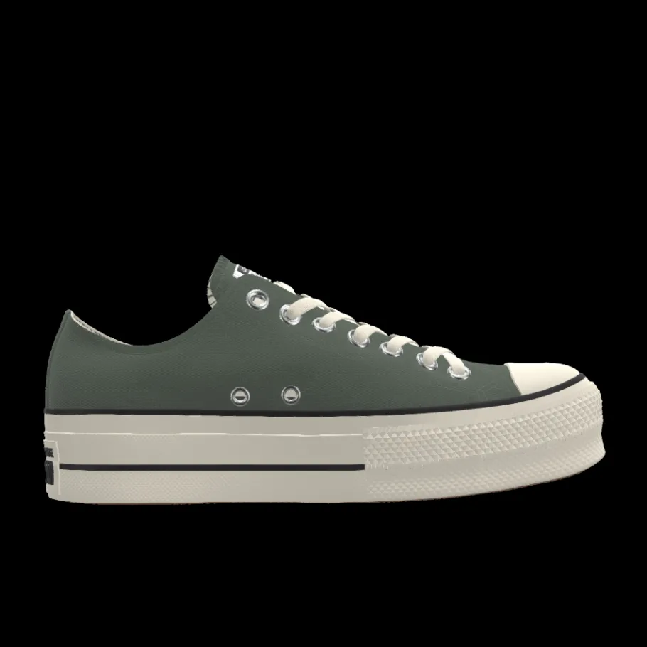 Converse Custom Chuck Taylor All Star Lift Platform By You*Mujer Corte Bajo | Plataformas