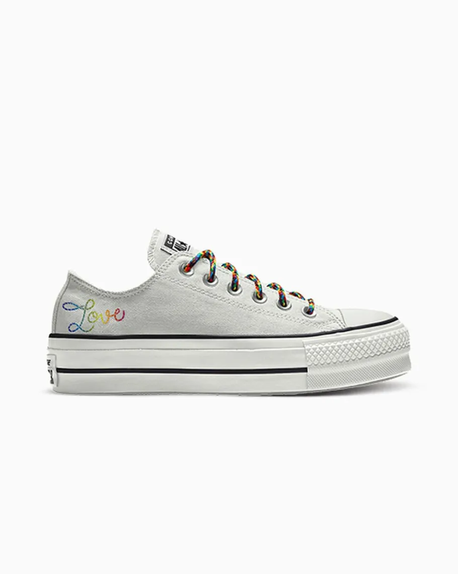 Converse Custom Chuck Taylor All Star Lift Platform Pride By You*Mujer Corte Alto | Corte Bajo