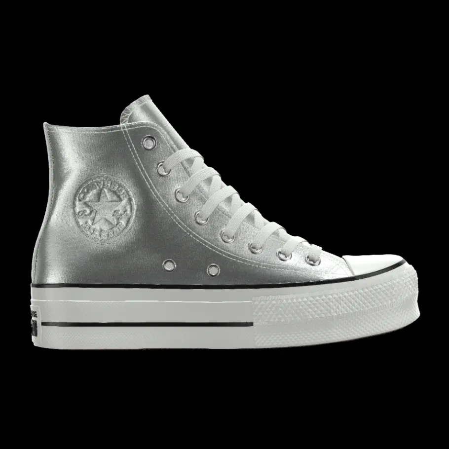 Converse Custom Chuck Taylor All Star Lift Platform Leather By You*Mujer Plataformas | Corte Alto