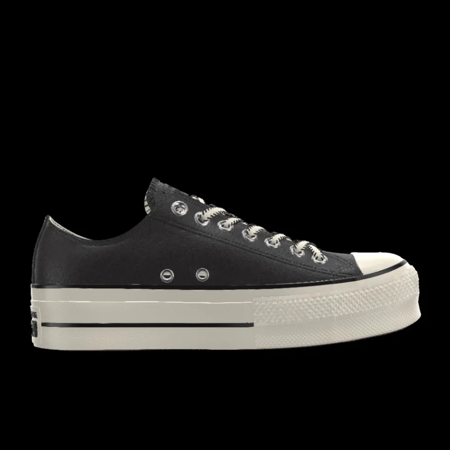 Converse Custom Chuck Taylor All Star Lift Platform Leather By You*Mujer Corte Bajo | Plataformas