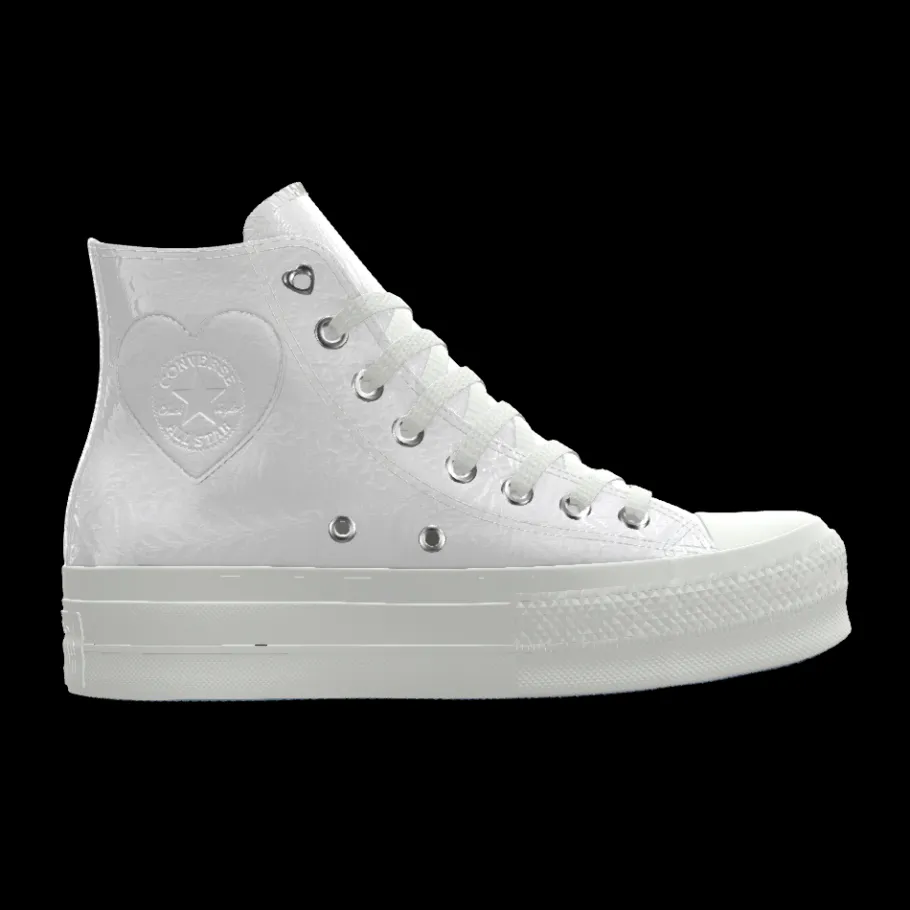 Converse Custom Chuck Taylor All Star Lift Platform Premium Wedding By You*Mujer Corte Bajo | Corte Alto