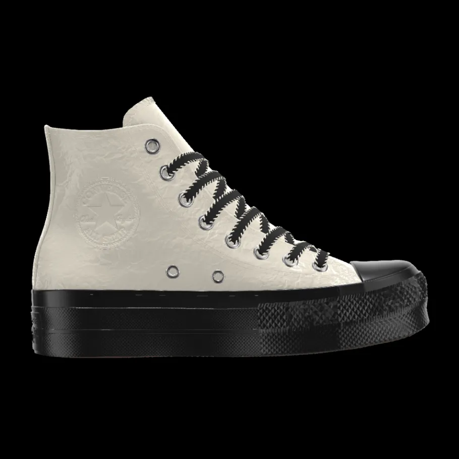 Converse Custom Chuck Taylor All Star Lift Platform Leather By You*Mujer Plataformas | Corte Alto