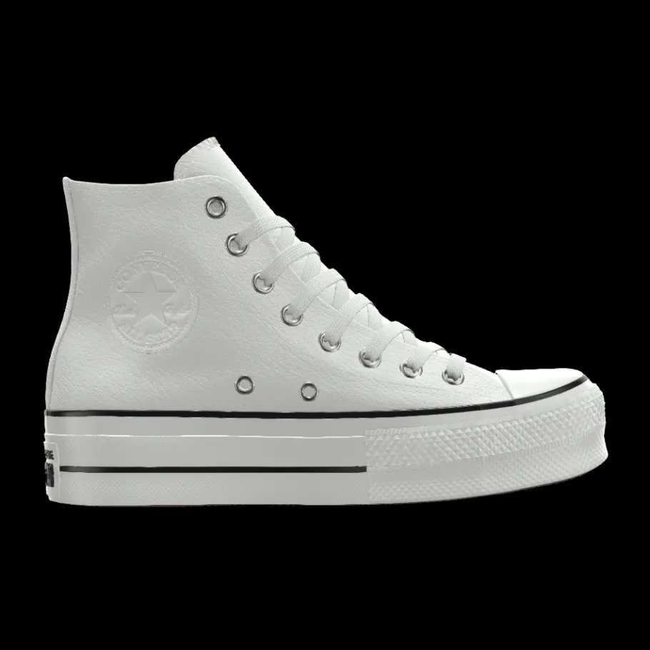 Converse Custom Chuck Taylor All Star Lift Platform Leather By You*Mujer Plataformas | Corte Alto
