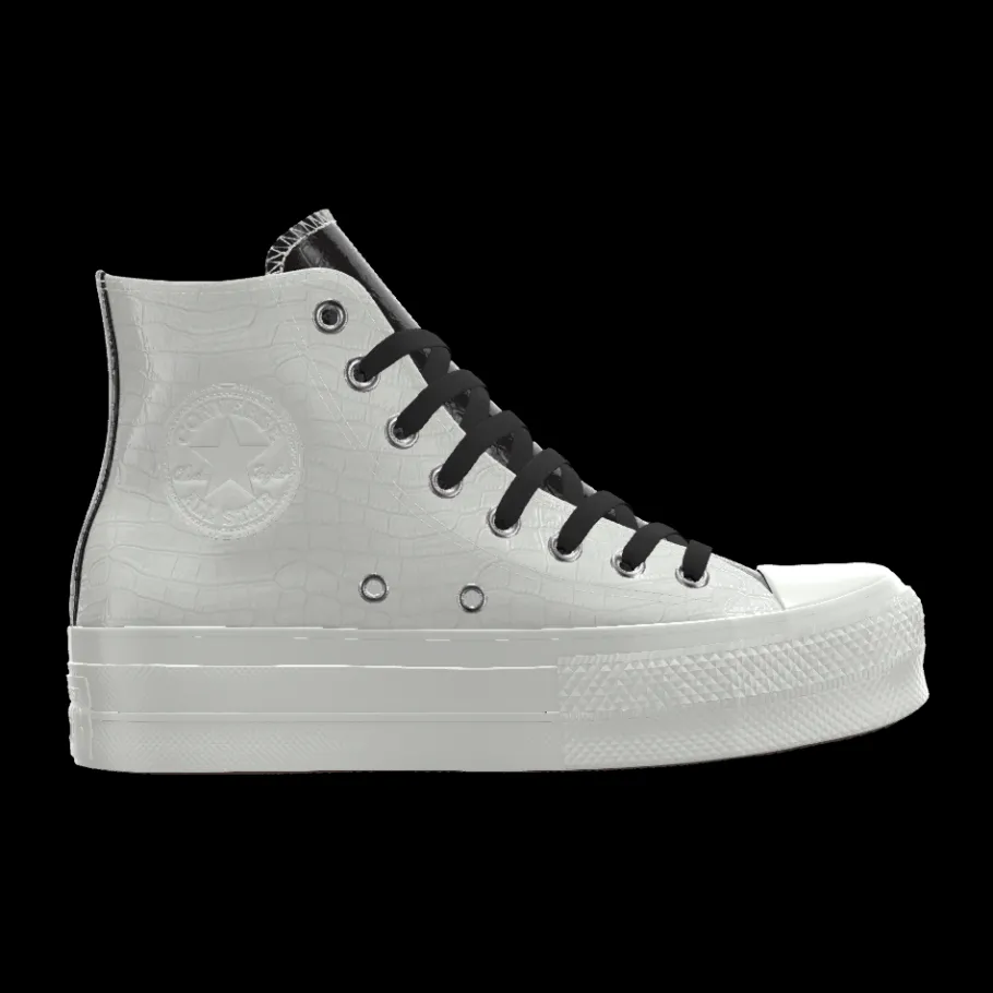 Converse Custom Chuck Taylor All Star Lift Platform Leather By You*Mujer Plataformas | Corte Alto