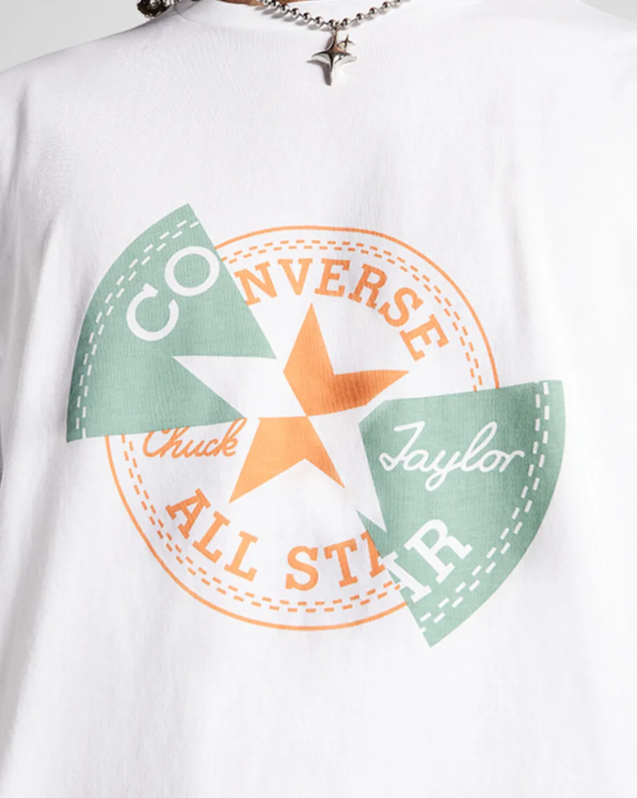 Converse Distorted Patch T-Shirt*Hombre Partes De Arriba Y Camisetas