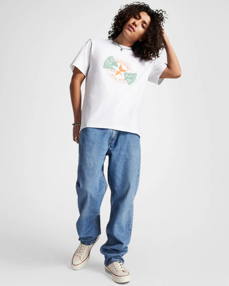 Converse Distorted Patch T-Shirt*Hombre Partes De Arriba Y Camisetas