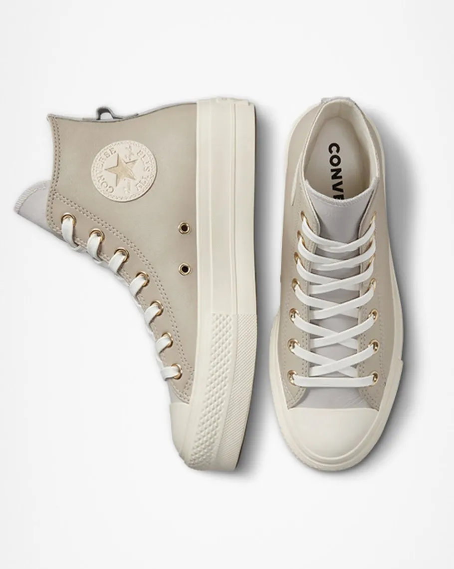 Converse Earthy Tones Platform Chuck Taylor All Star*Mujer Corte Alto