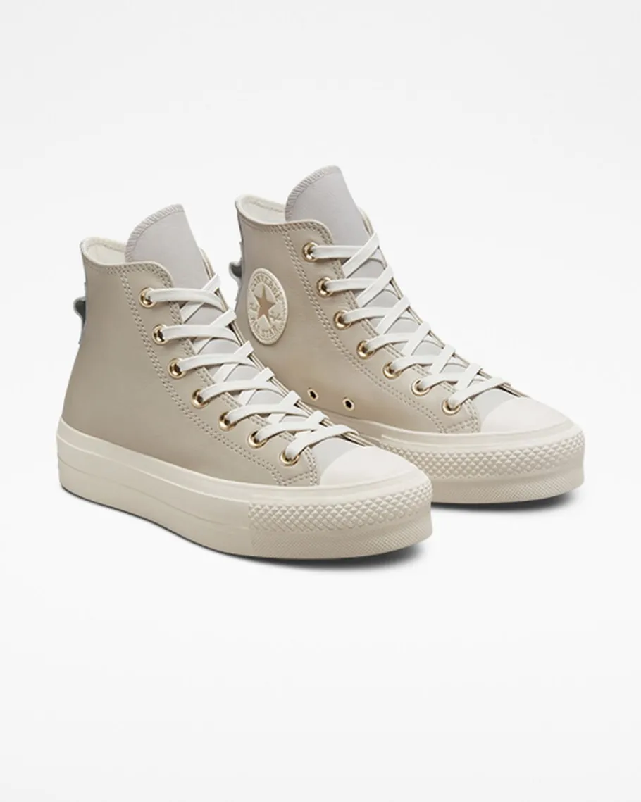 Converse Earthy Tones Platform Chuck Taylor All Star*Mujer Corte Alto
