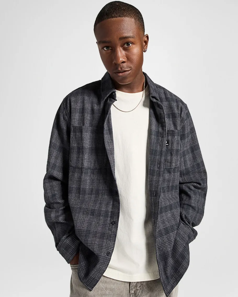 Converse Flannel Shirt*Hombre Partes De Arriba Y Camisetas | Chaquetas Y Sudaderas