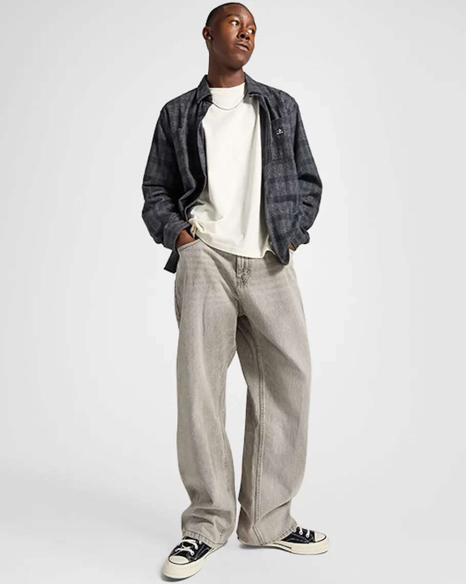 Converse Flannel Shirt*Hombre Partes De Arriba Y Camisetas | Chaquetas Y Sudaderas