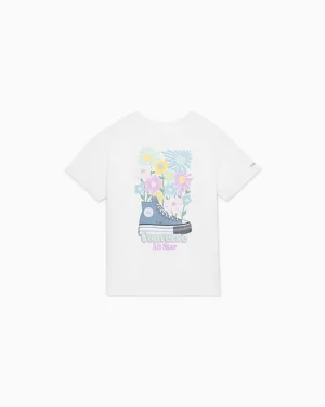 Converse Floral Chucks Loose T-Shirt*Niños Niña | Partes De Arriba Y Camisetas