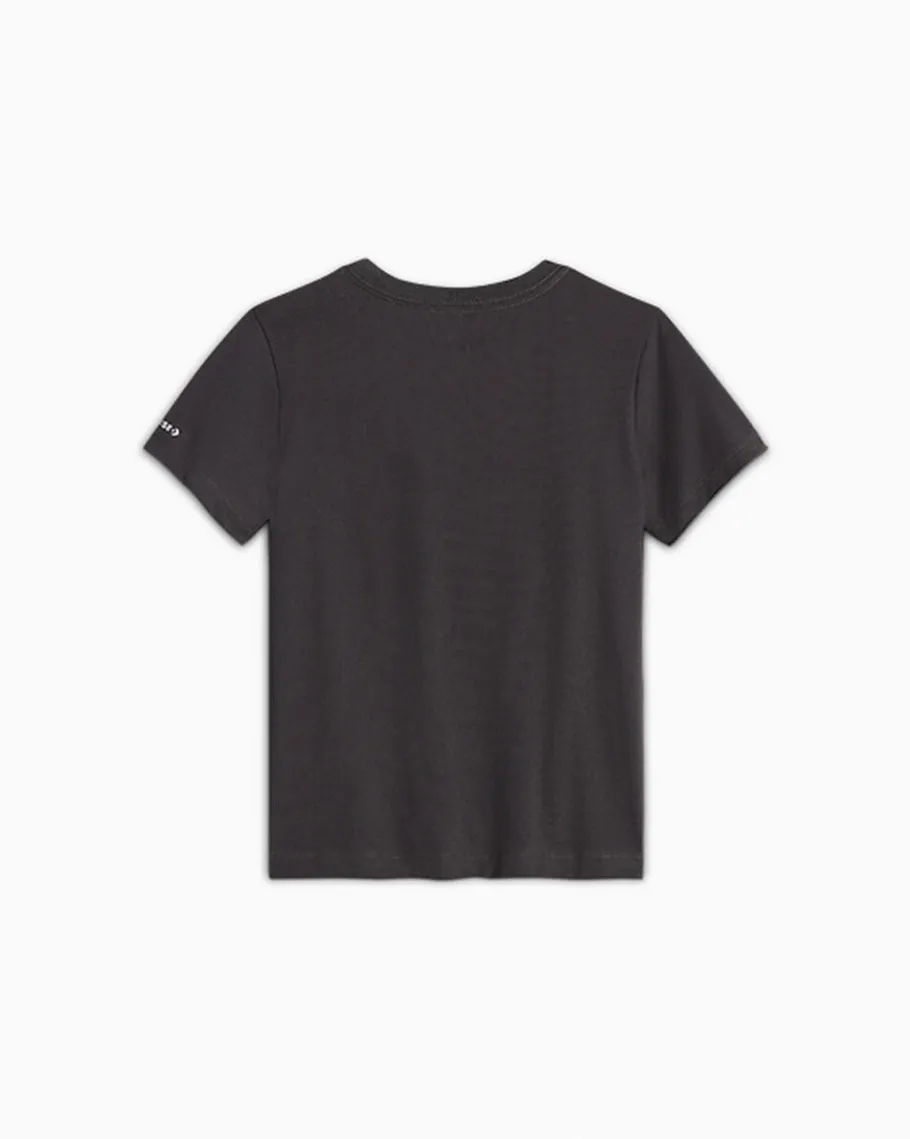 Converse Glitter Sneaker T-Shirt*Niños Partes De Arriba Y Camisetas