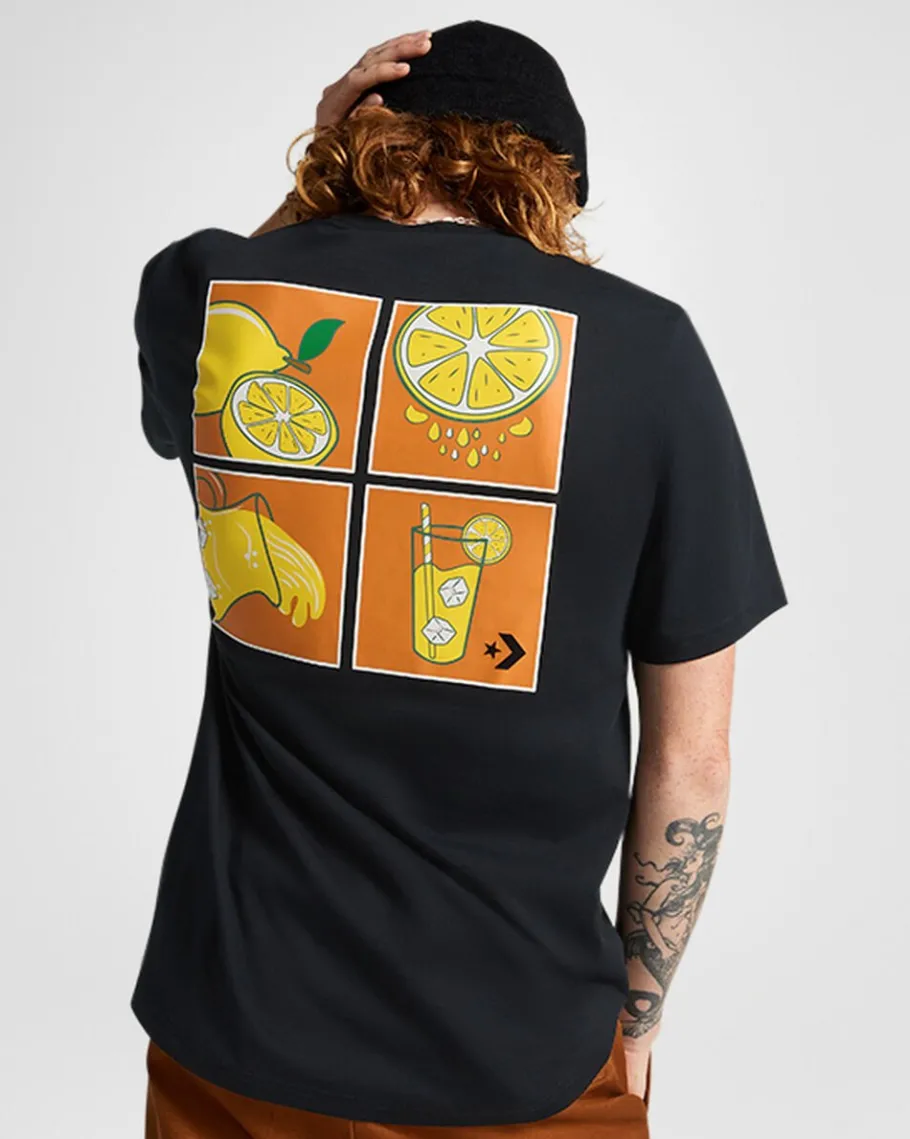 Converse How-To Lemonade T-Shirt*Hombre Partes De Arriba Y Camisetas