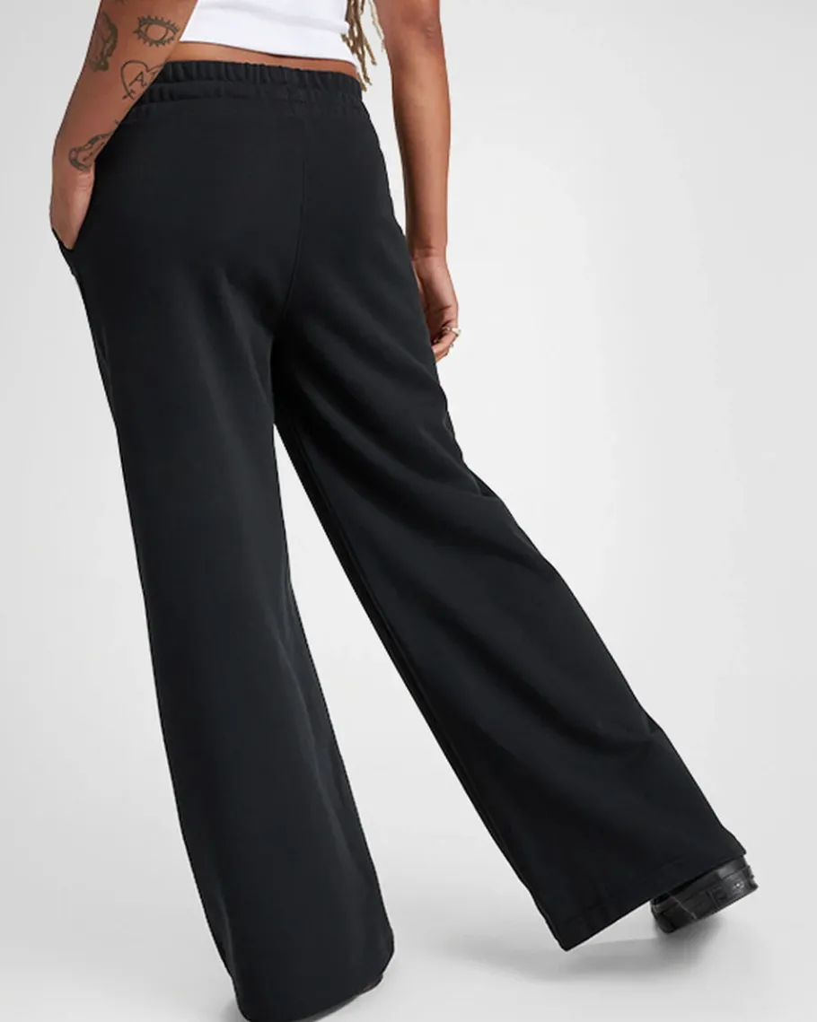Converse Knit Wide Leg Pants*Mujer Pantalones Largos Y Cortos