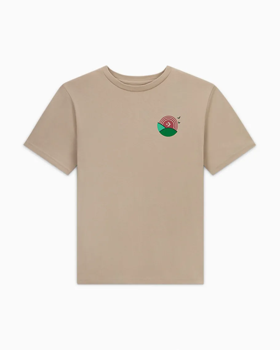 Converse Leaf T-Shirt*Hombre Partes De Arriba Y Camisetas