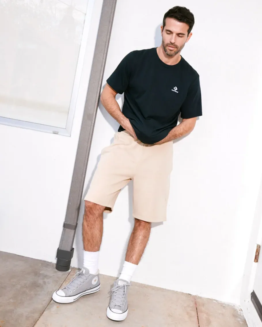 Converse Pantalón corto de tejido Fleece y ajuste estándar Go-To Embroidered Star Chevron*Hombre Pantalones Largos Y Cortos