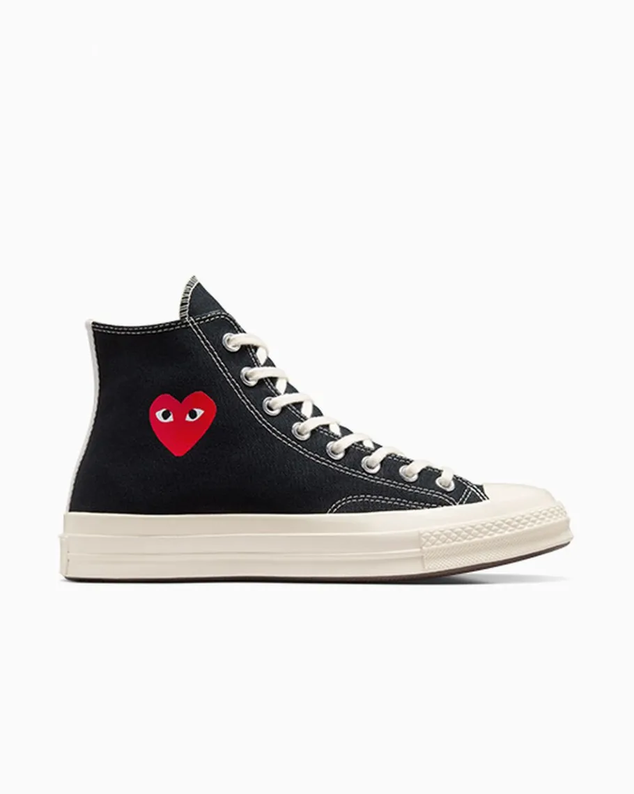 Converse PLAY Comme des Garçons Single Heart Chuck 70*Mujer Corte Alto | Corte Alto