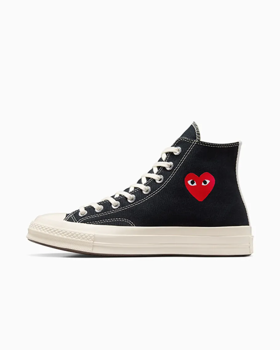 Converse PLAY Comme des Garçons Single Heart Chuck 70*Mujer Corte Alto | Corte Alto