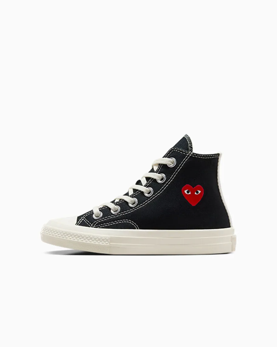 Converse PLAY Comme des Garçons Single Heart Chuck 70*Niños Niña | Niños Pequeños (4-8 Años)