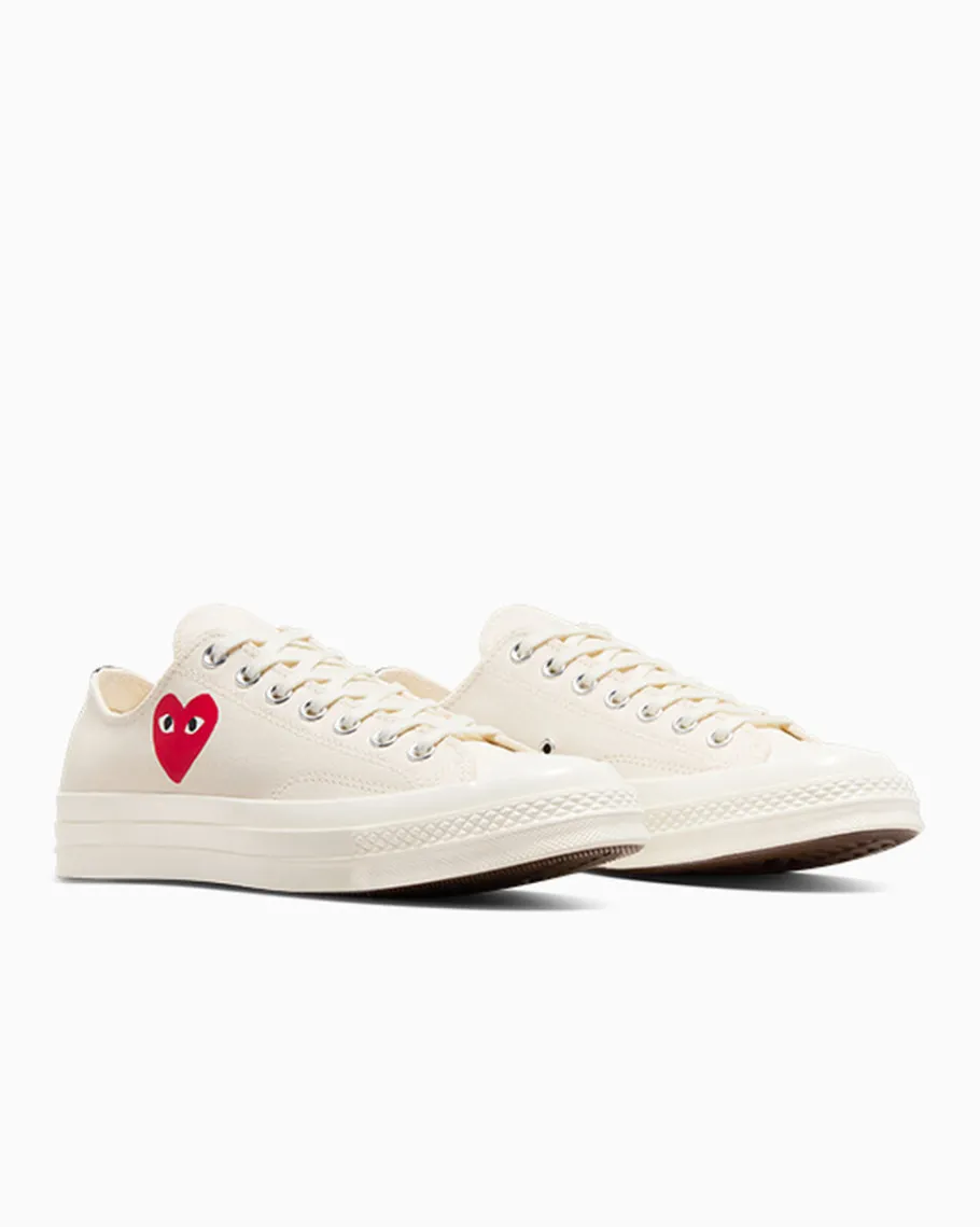 Converse PLAY Comme des Garçons Single Heart Chuck 70*Mujer Corte Bajo | Corte Bajo